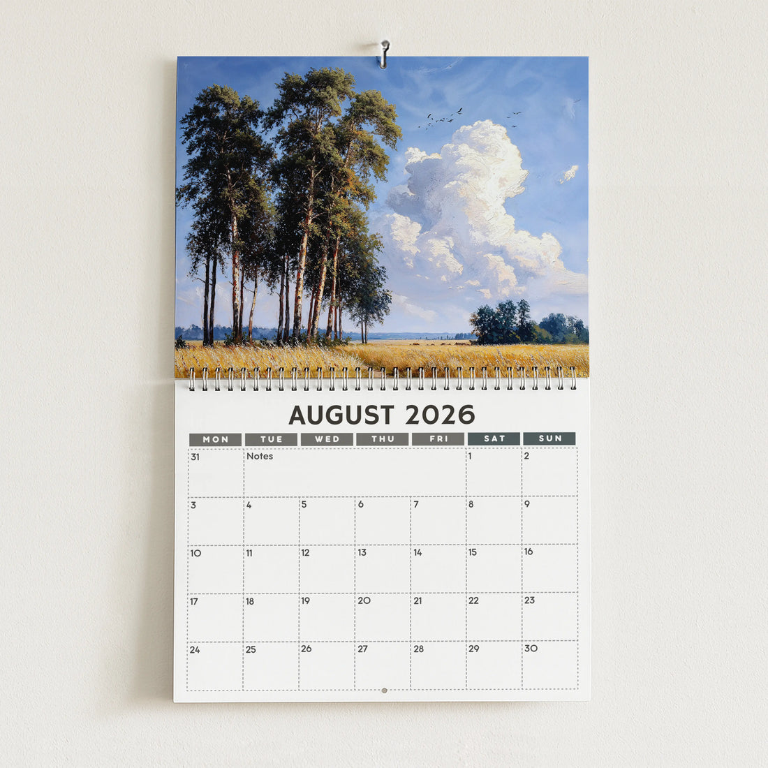 Rythm of Life (2026) - Art Academi - Calendar