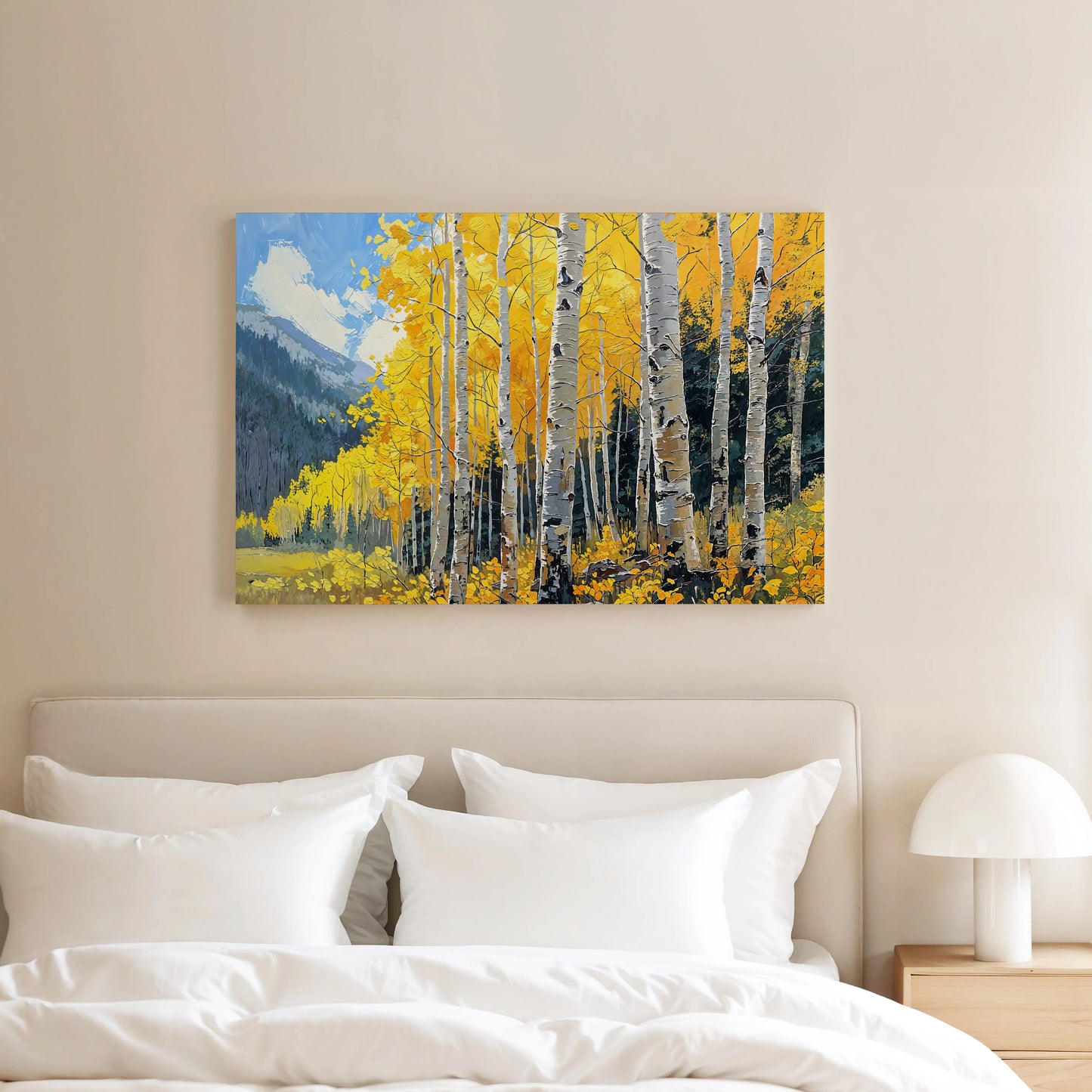 Golden Aspens - Art Academi - Canvas