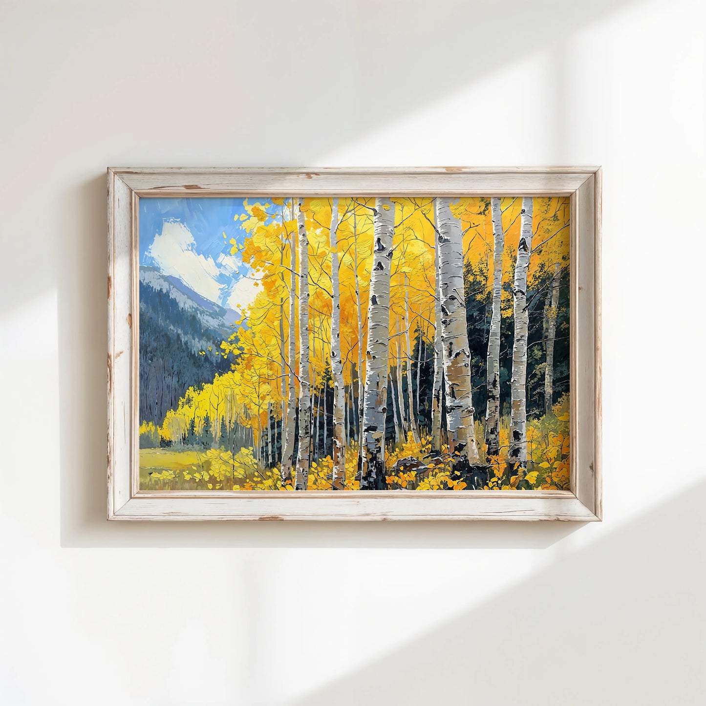 Golden Aspens - Art Academi - Canvas