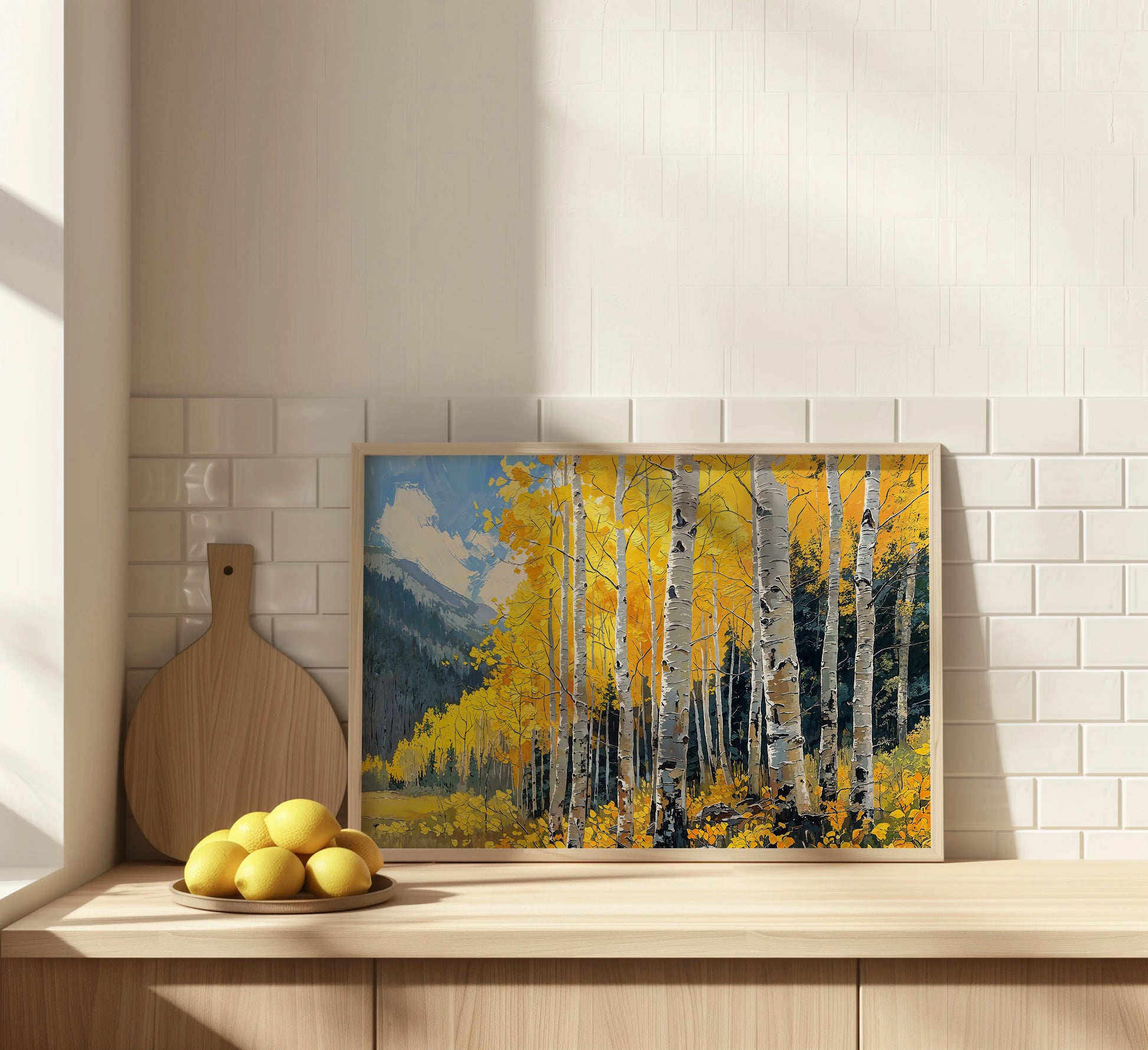 Golden Aspens - Art Academi - Canvas