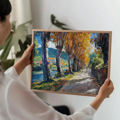 Afternoon Walk - Art Academi - Canvas
