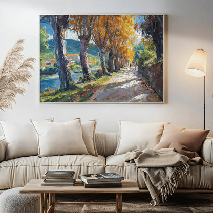Afternoon Walk - Art Academi - Canvas