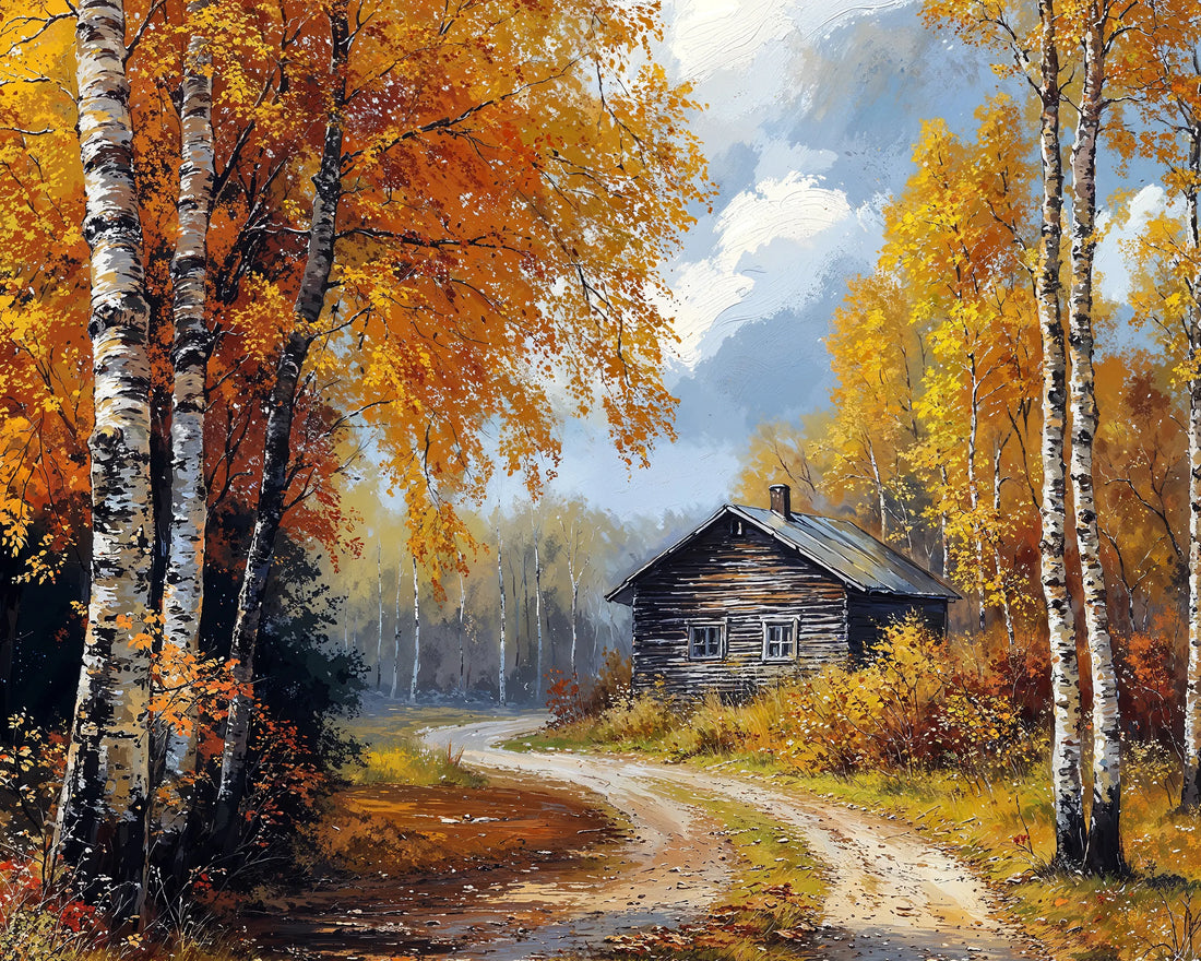 Birchwood Reverie - Art Academi - Canvas