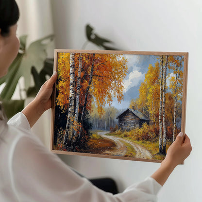 Birchwood Reverie - Art Academi - Canvas