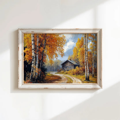 Birchwood Reverie - Art Academi - Canvas