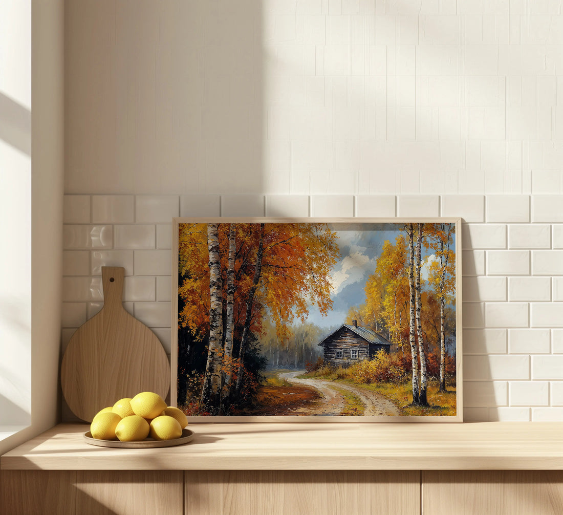 Birchwood Reverie - Art Academi - Canvas