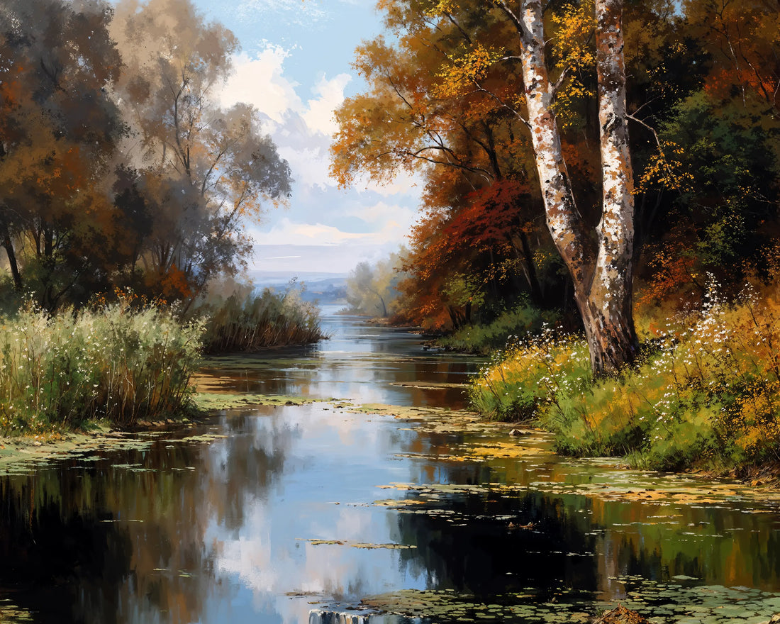 Earth & Sky - Art Academi - Canvas