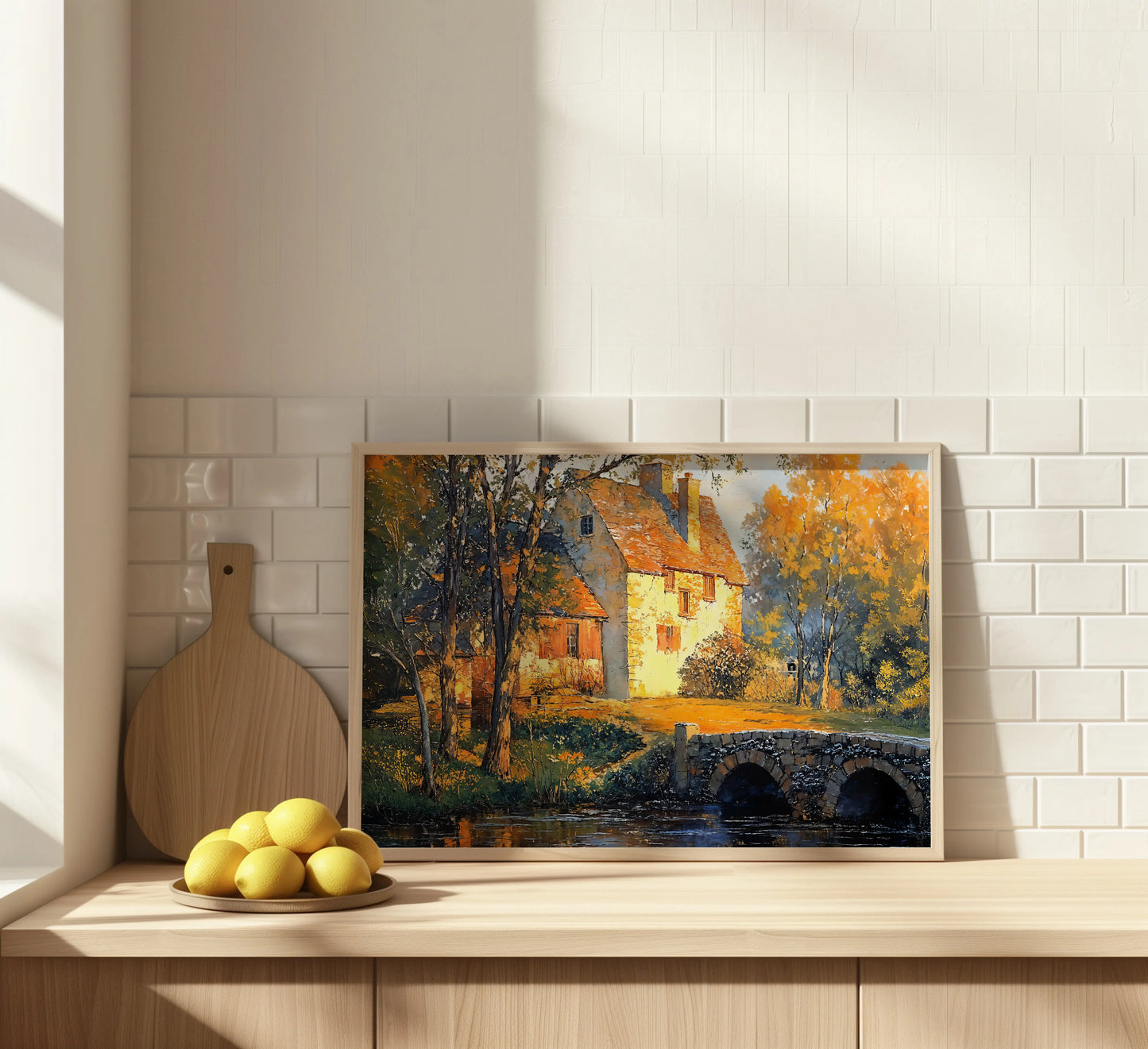 Bridge of Gold - Art Academi - Canvas