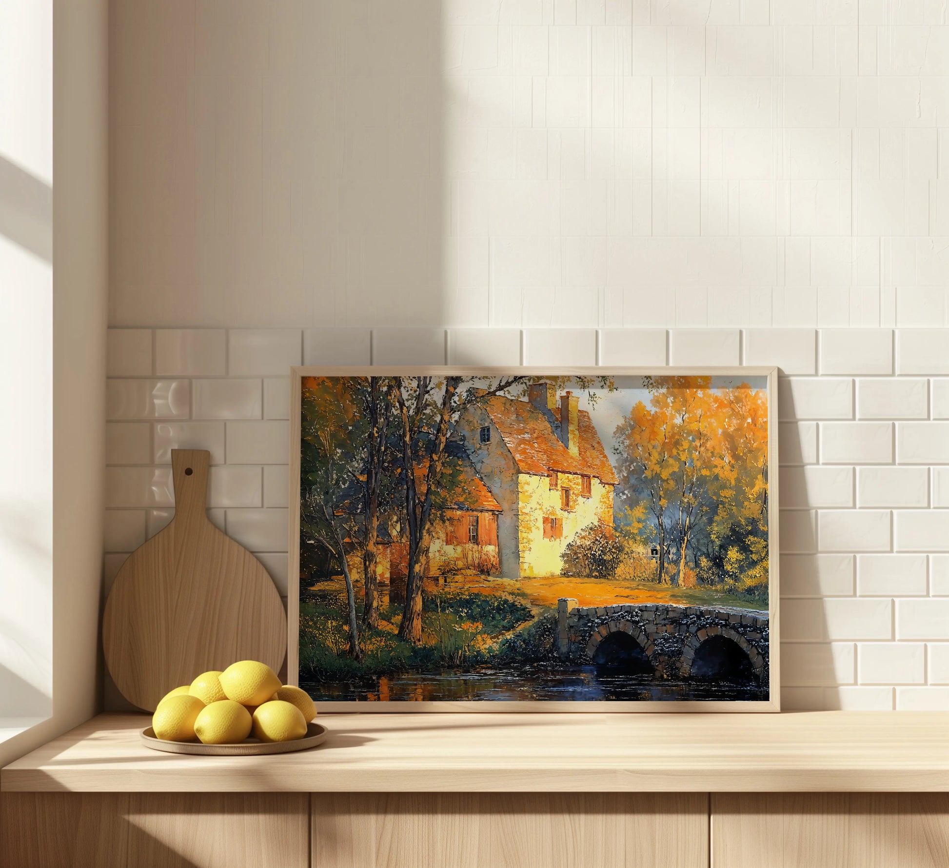 Bridge of Gold - Art Academi - Canvas