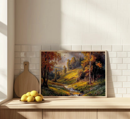 Autumn Valley - Art Academi - Canvas