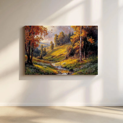 Autumn Valley - Art Academi - Canvas