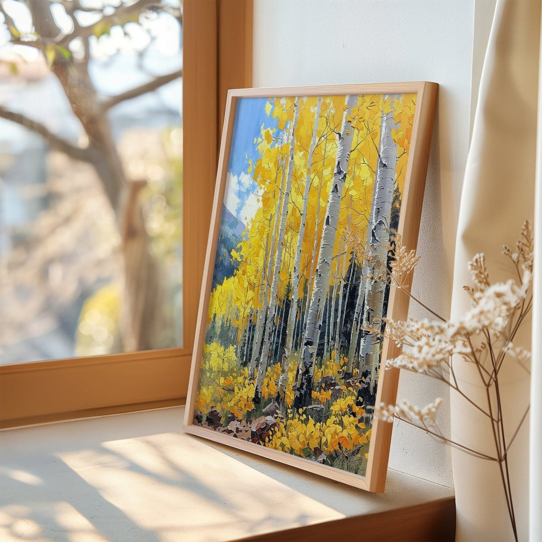 Golden Aspens* - Art Academi - Digital Artwork