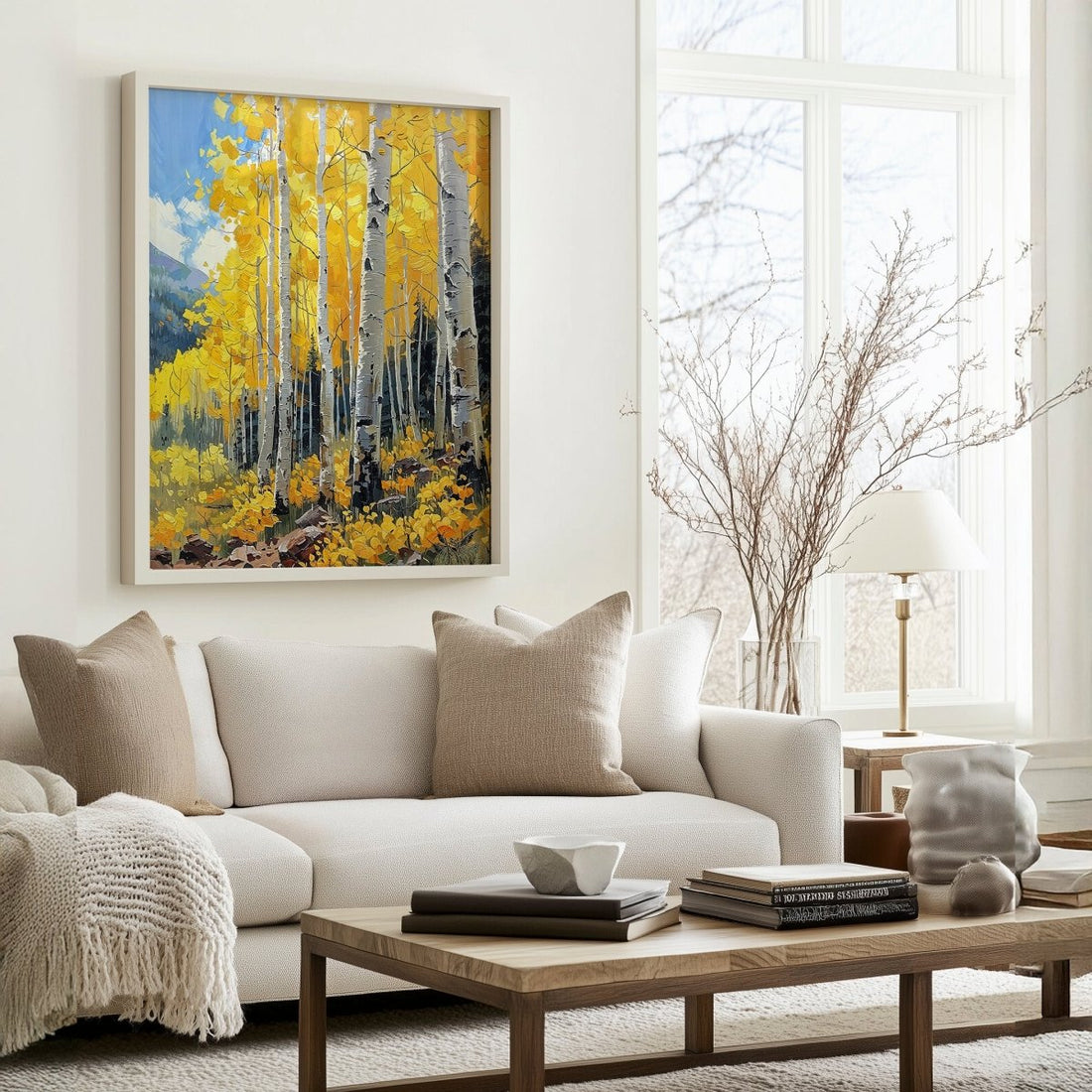 Golden Aspens* - Art Academi - Digital Artwork