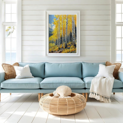Golden Aspens* - Art Academi - Digital Artwork