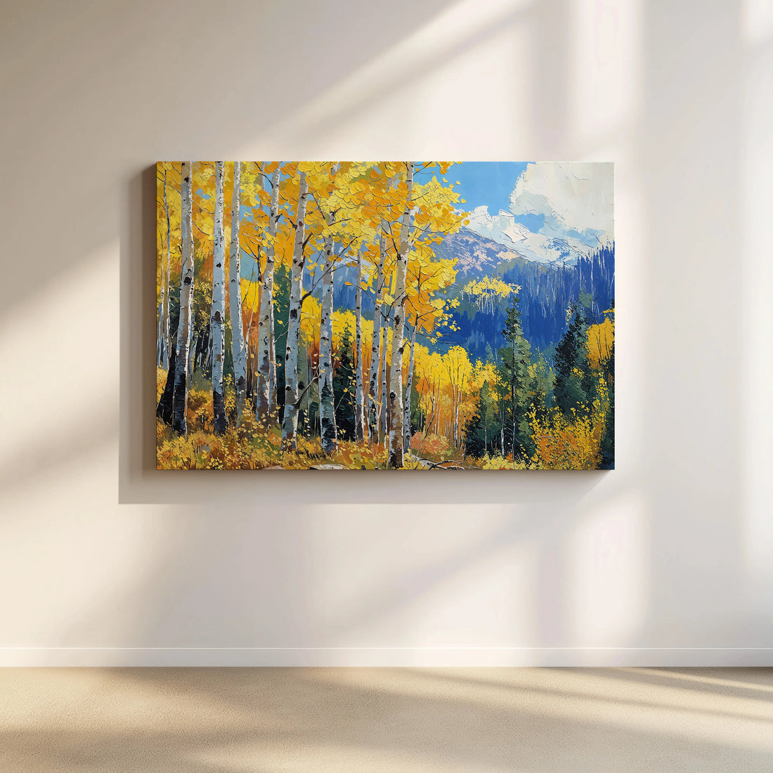 Golden Aspens II - Art Academi - Canvas