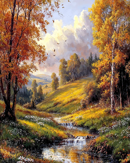 Autumn Valley - Art Academi - Poster