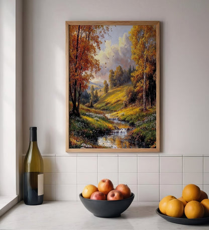 Autumn Valley - Art Academi - Poster