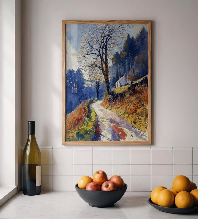 Twilight Bend Fine Art Print Detail