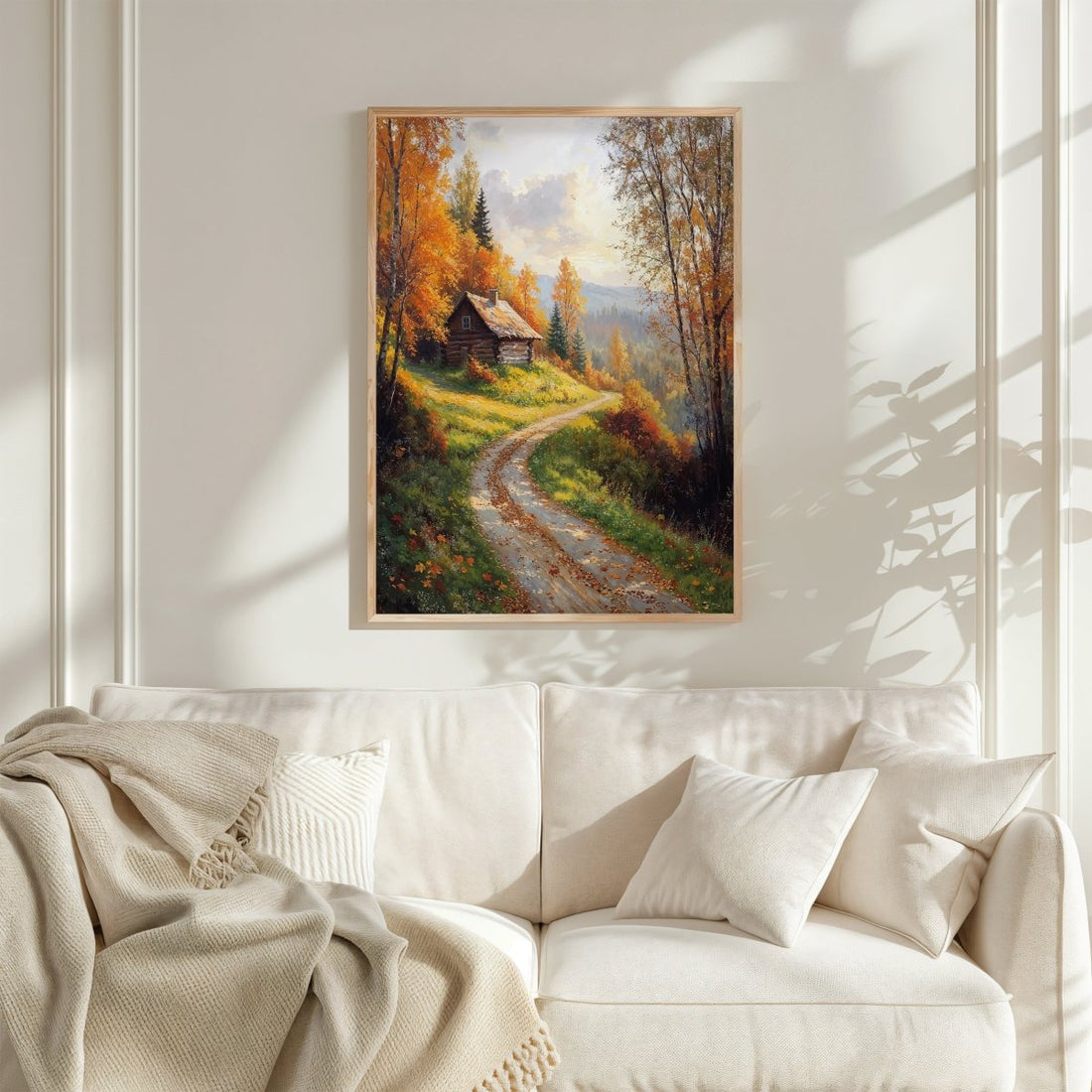 Cabin in Golden Hills* - Art Academi - Digital Artwork