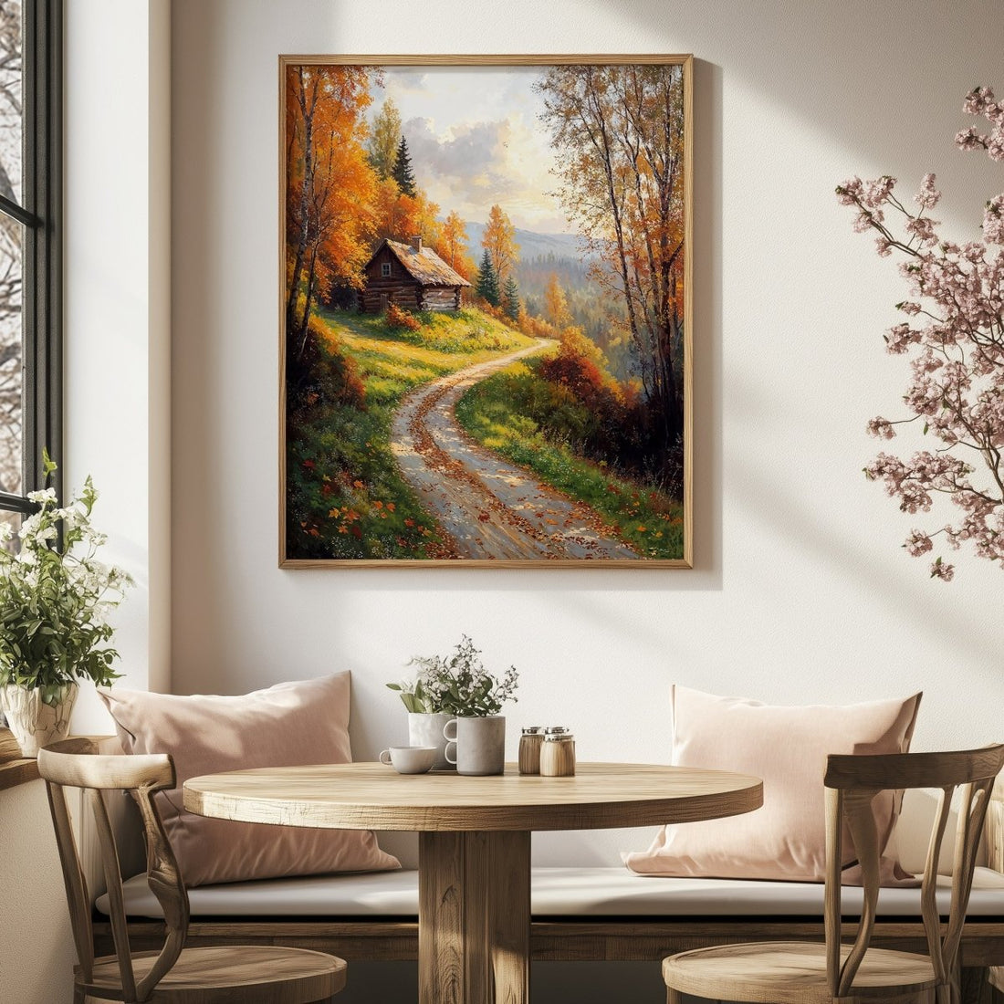 Cabin in Golden Hills* - Art Academi - Digital Artwork