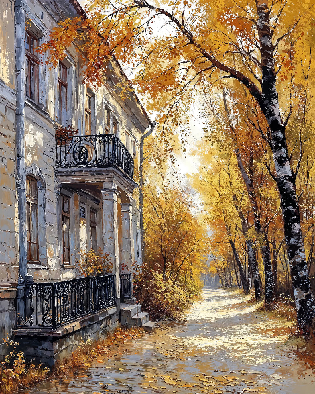 Balcony - Art Academi - Poster
