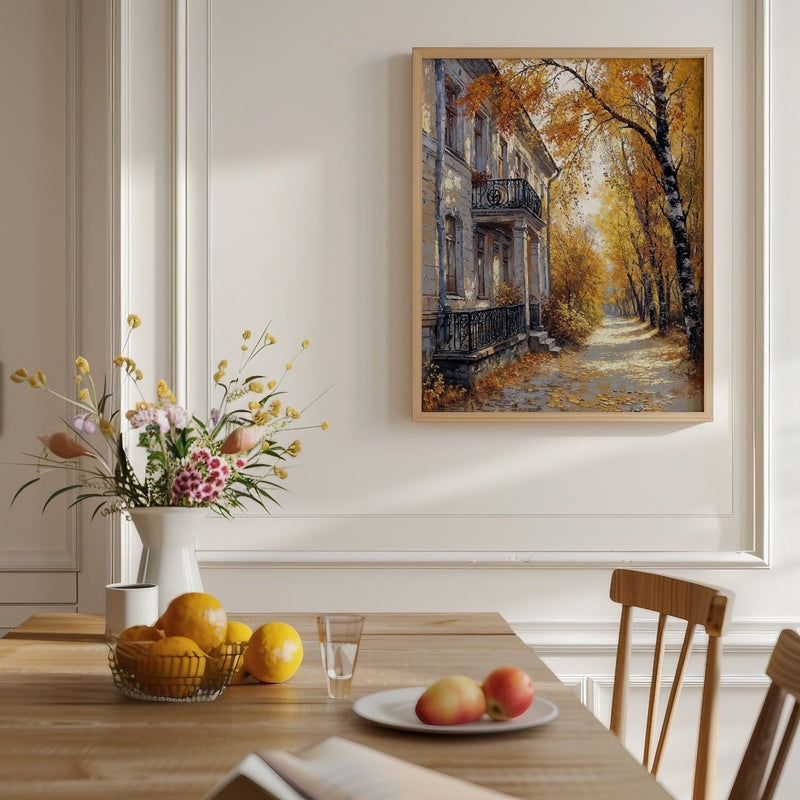 Artwork in Quiet Interior