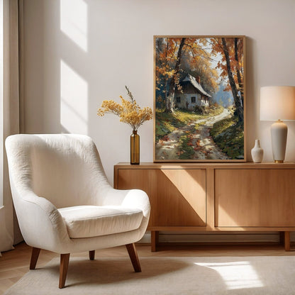 Beneath Amber Trees - Art Academi - Poster