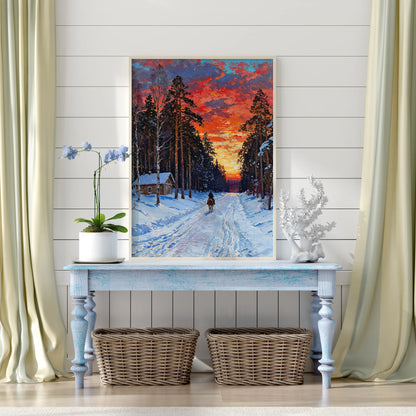 Rider of Solitude - Art Academi - Poster