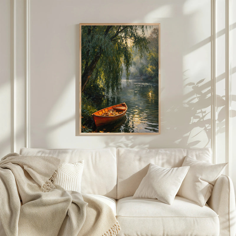 Artwork in Quiet Interior