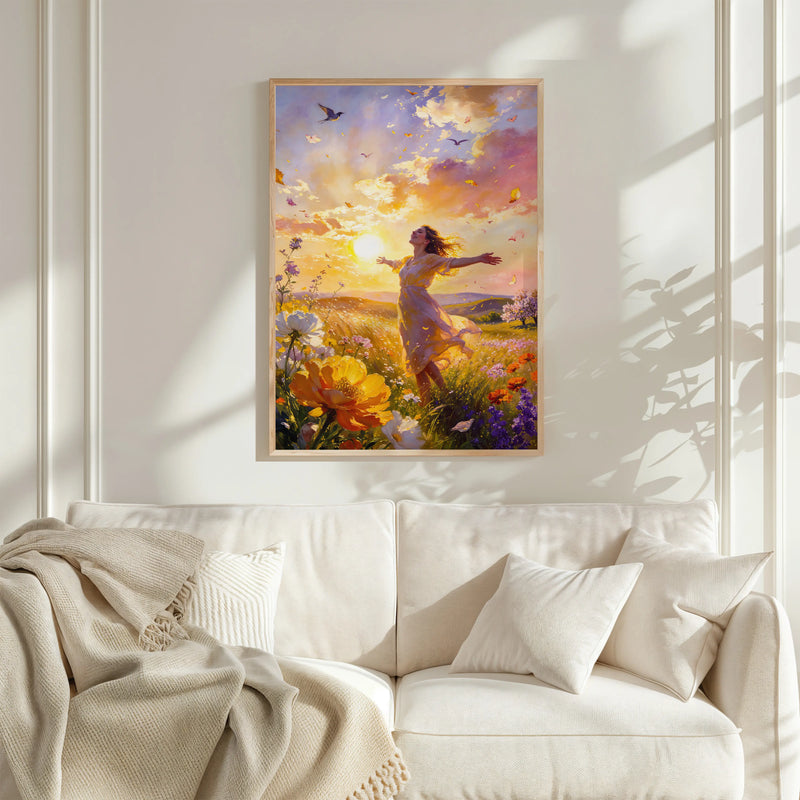 Artwork in Quiet Interior