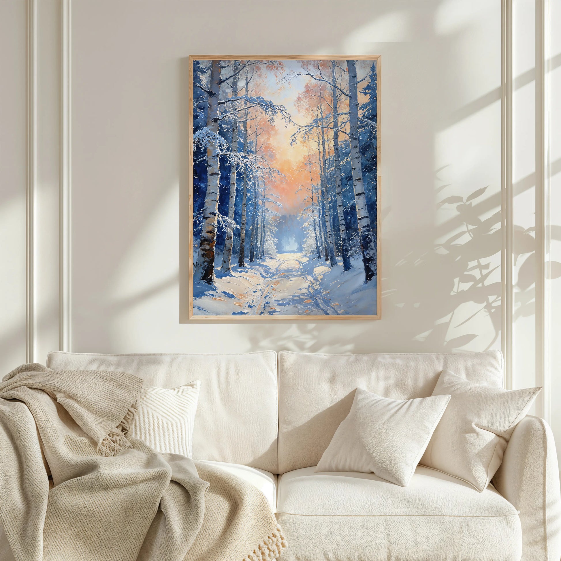 White Depth - Art Academi - Poster