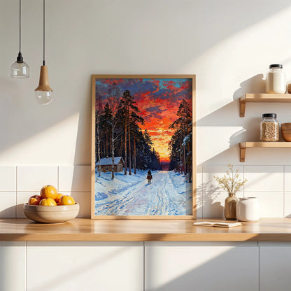 Rider of Solitude - Art Academi - Poster