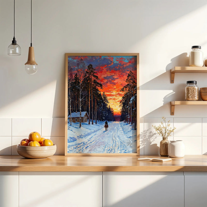 Artwork in Quiet Interior