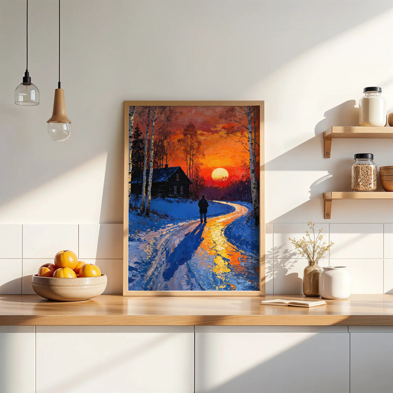 Artwork in Quiet Interior