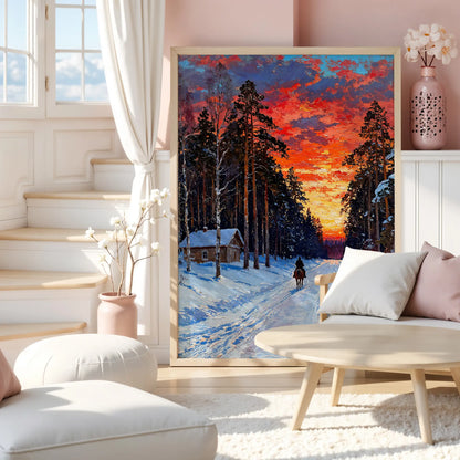 Rider of Solitude - Art Academi - Poster