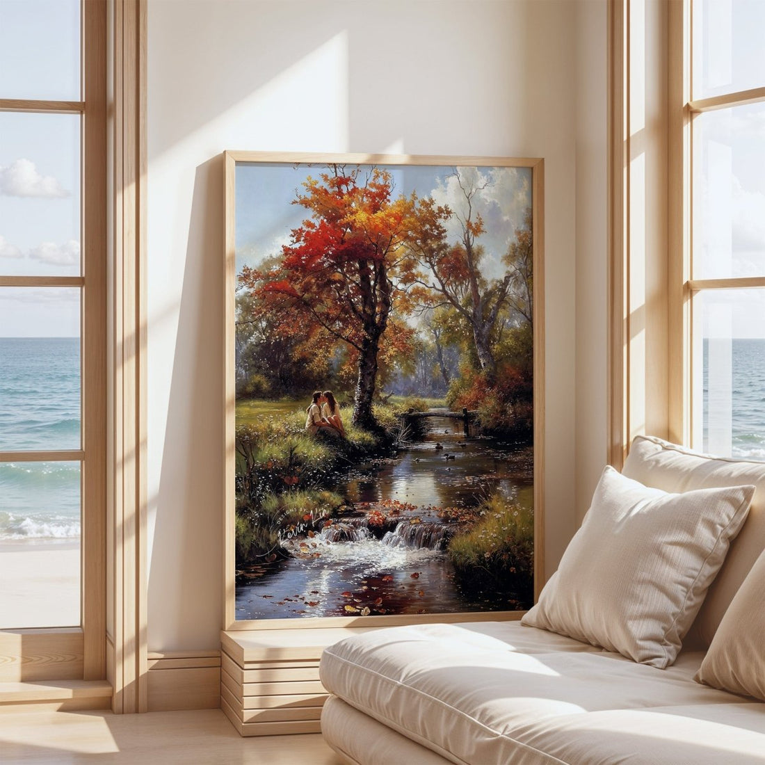 Whispers by the Brook - Art Academi - Poster