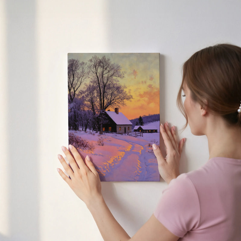 Artwork in Reflective Corner