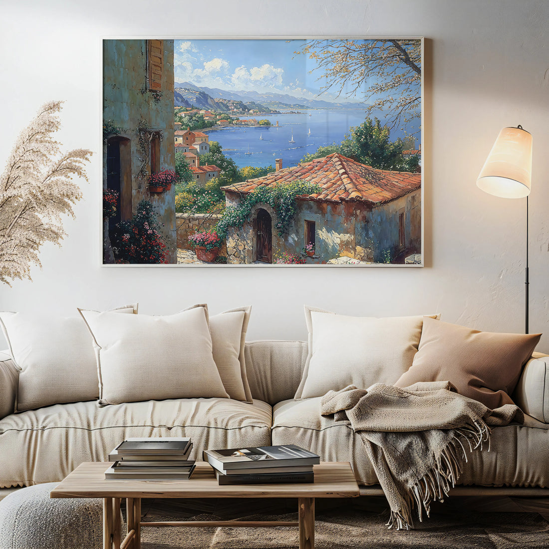 Mediterranean Bloom - Art Academi - Canvas