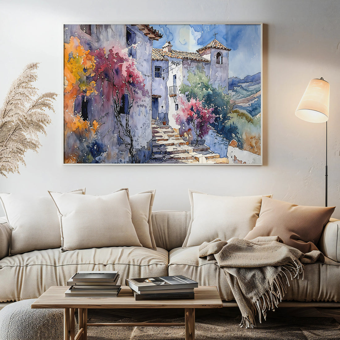 Sunwashed Steps - Art Academi - Canvas