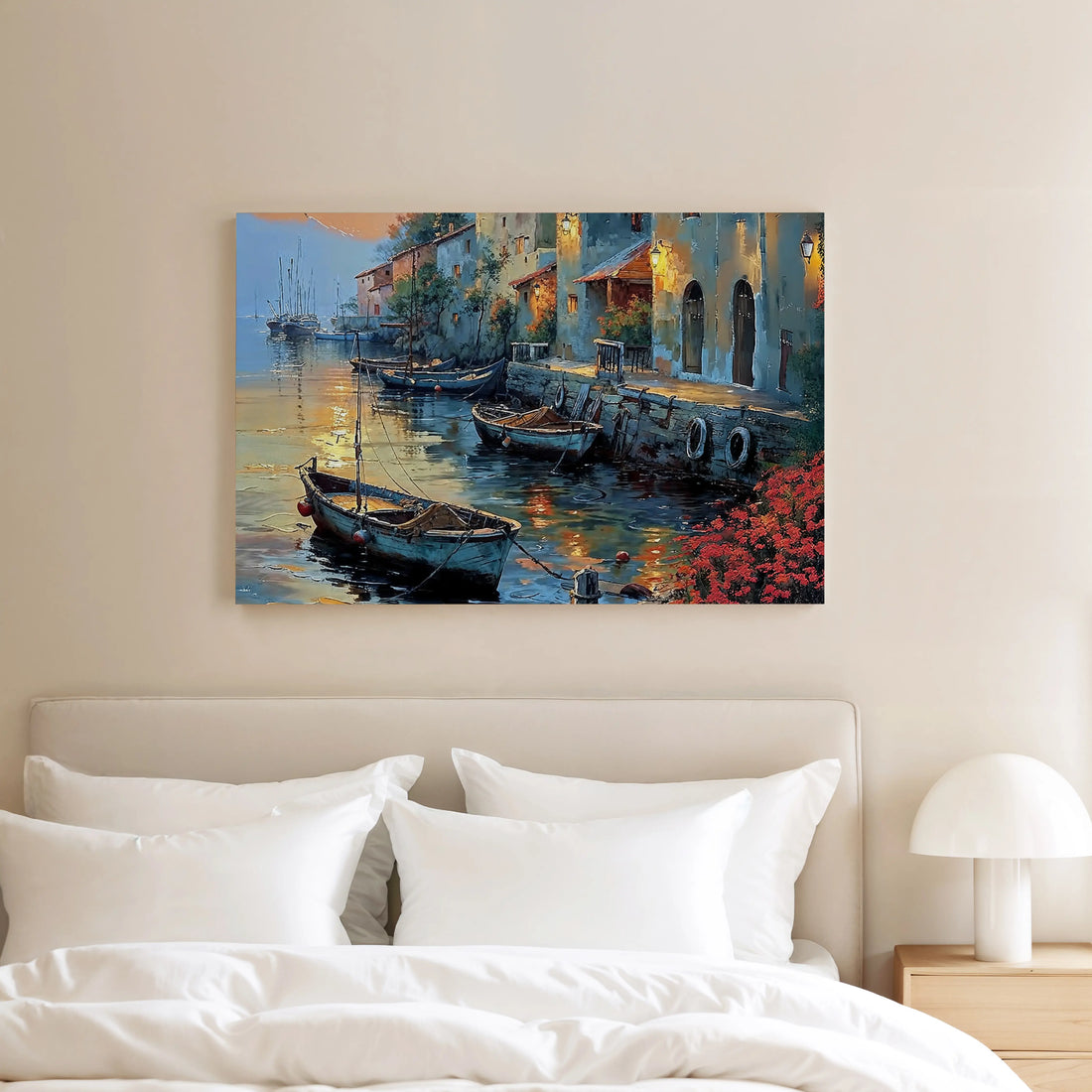 Silent Harbor - Art Academi - Canvas