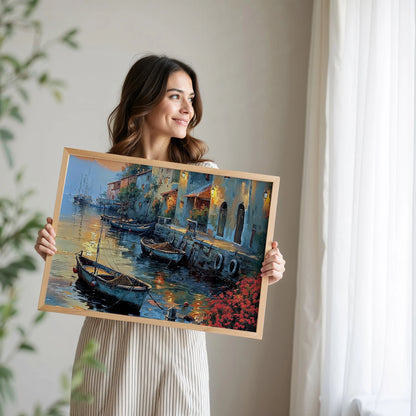 Silent Harbor - Art Academi - Canvas