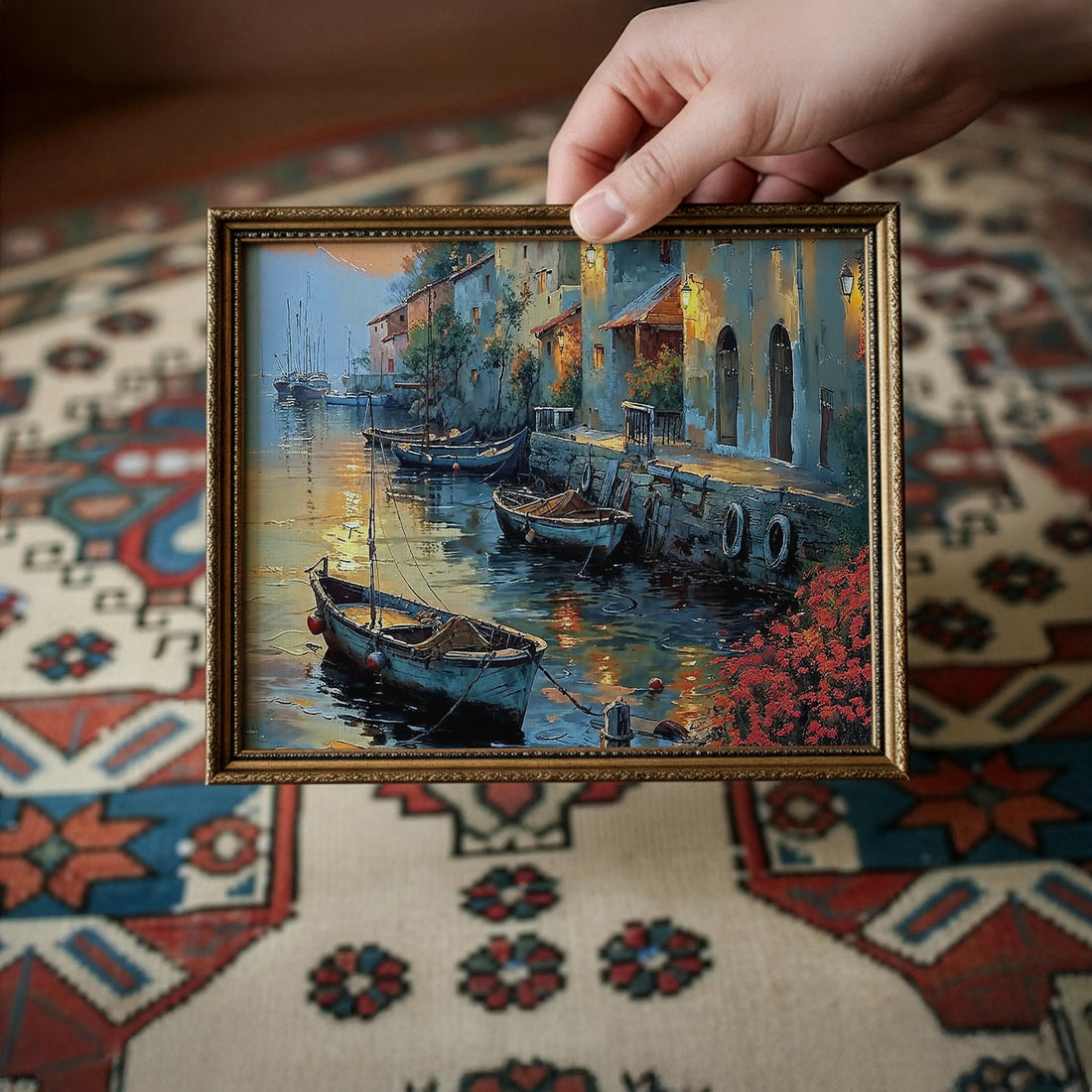 Silent Harbor - Art Academi - Canvas