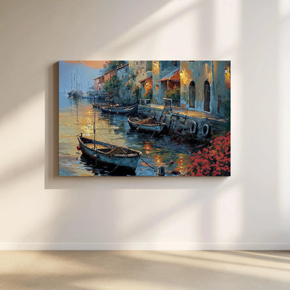Silent Harbor - Art Academi - Canvas