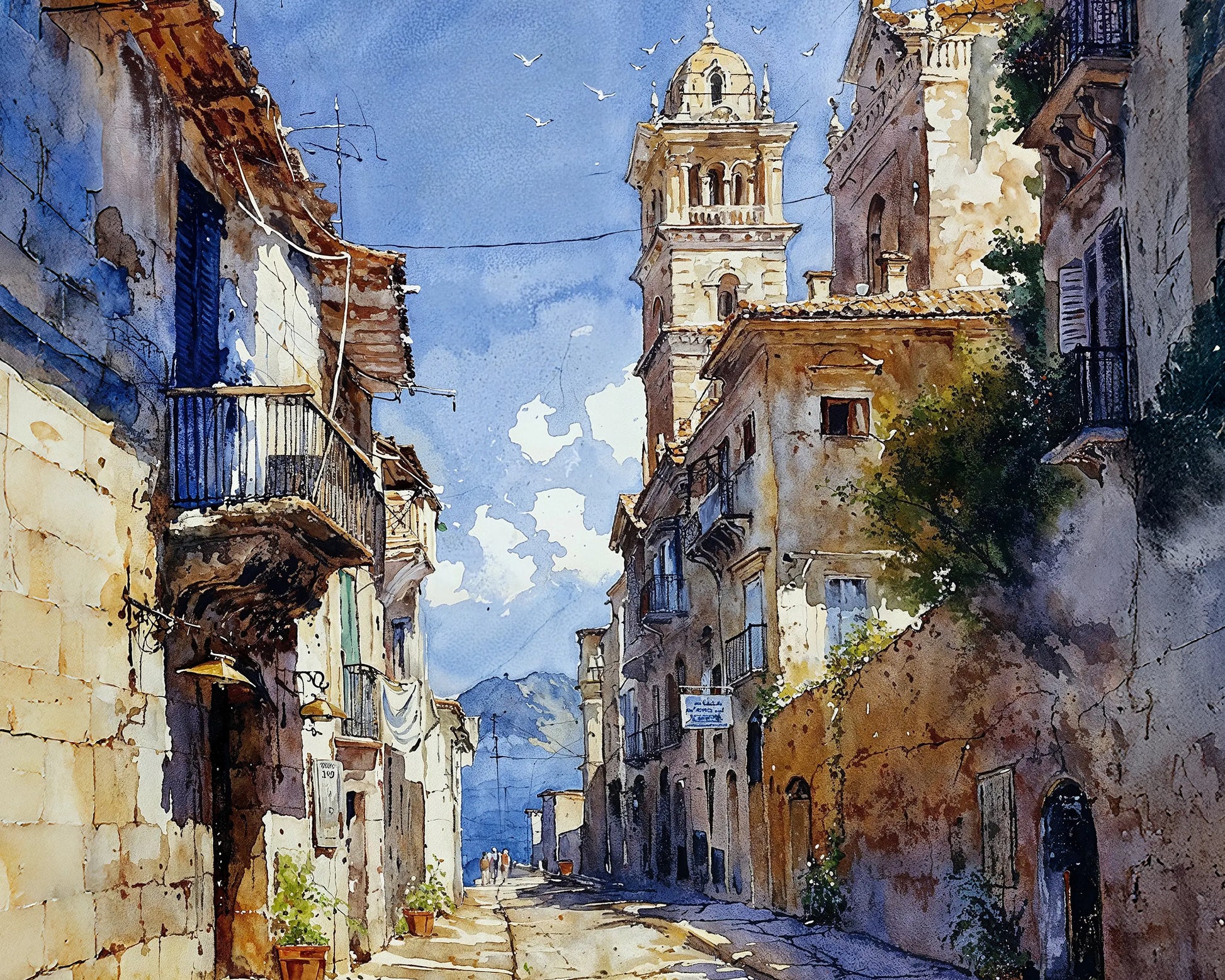 Touch of Sun - Art Academi - Canvas