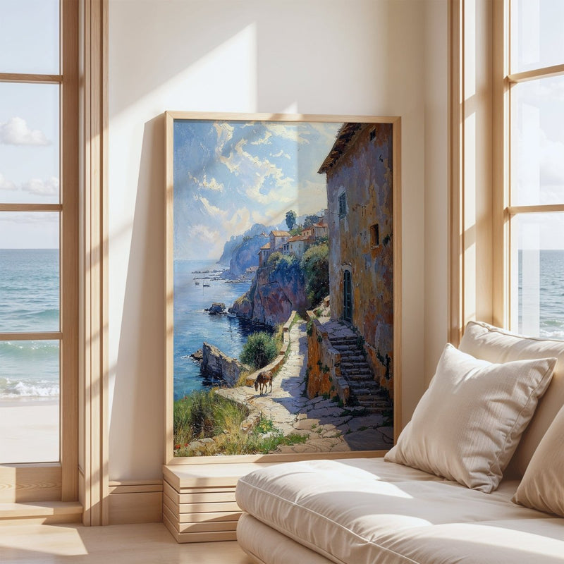 Artwork in Reflective Corner