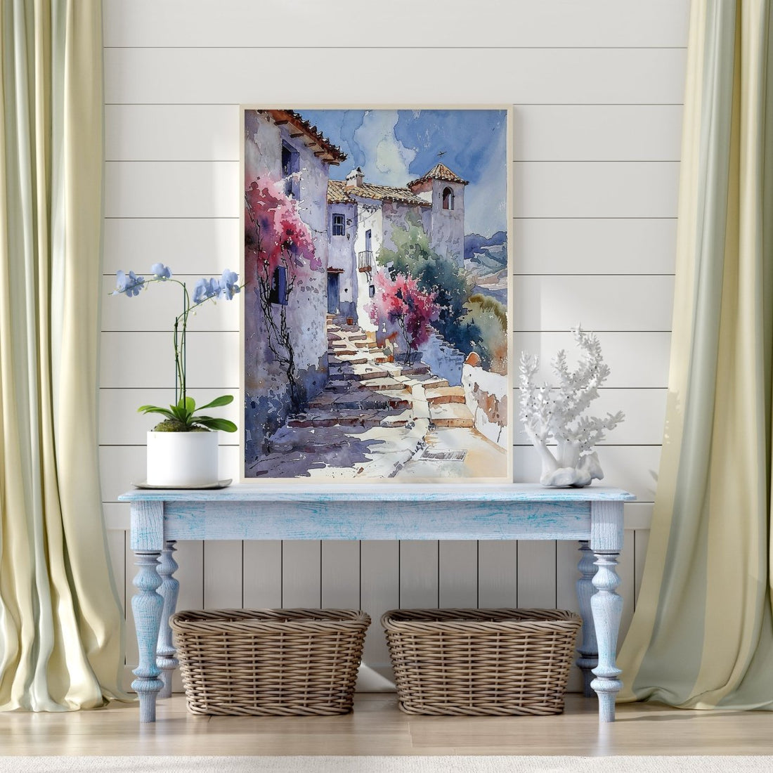Sunwashed Steps* - Art Academi - Digital Artwork