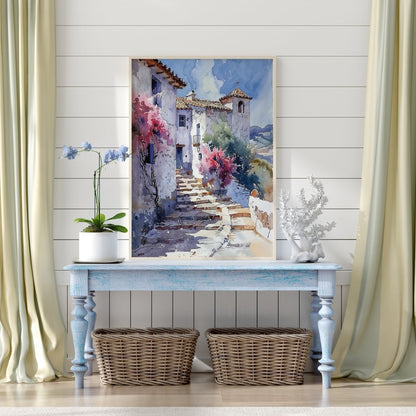 Sunwashed Steps* - Art Academi - Digital Artwork