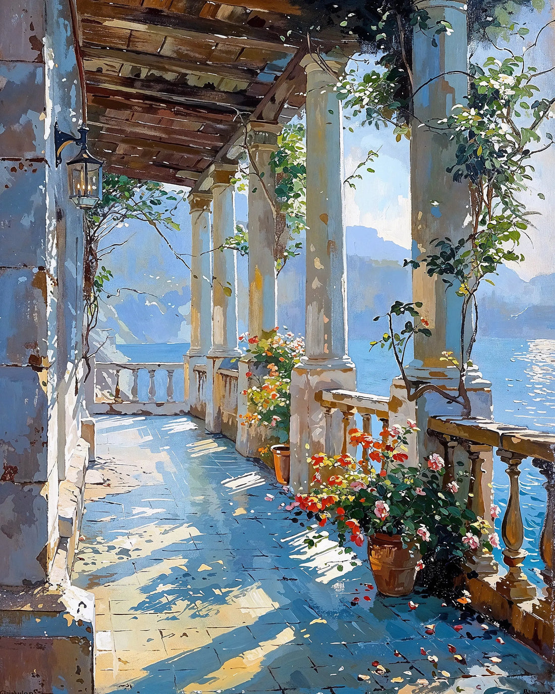 Veranda - Art Academi - Poster