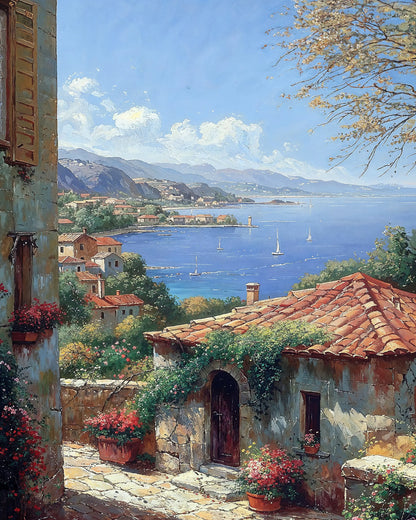 Mediterranean Bloom - Art Academi - Poster