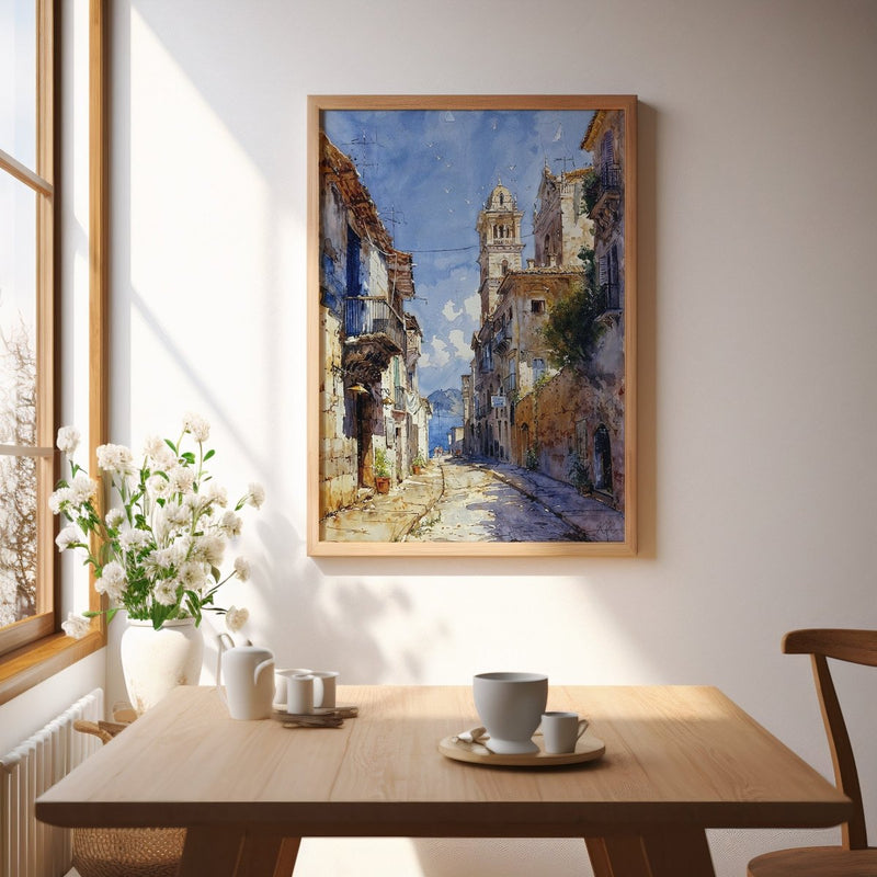 Artwork in Quiet Interior
